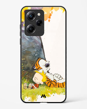 Calvin Hobbes Under Tree Glass Case Phone Cover (Xiaomi)