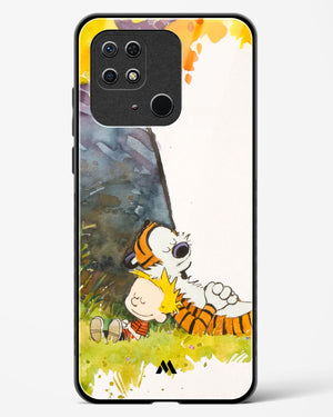 Calvin Hobbes Under Tree Glass Case Phone Cover (Xiaomi)