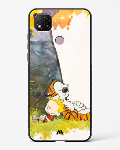 Calvin Hobbes Under Tree Glass Case Phone Cover-(Xiaomi)