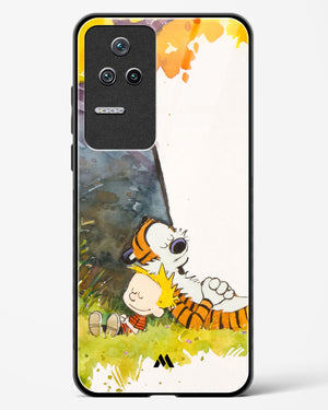 Calvin Hobbes Under Tree Glass Case Phone Cover (Xiaomi)