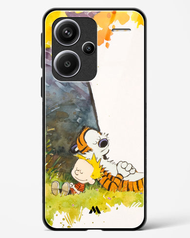 Calvin Hobbes Under Tree Glass Case Phone Cover-(Xiaomi)