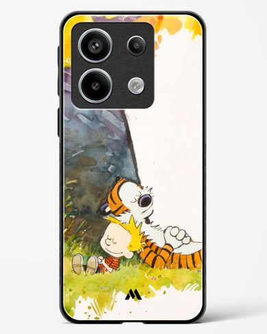 Calvin Hobbes Under Tree Glass Case Phone Cover-(Xiaomi)