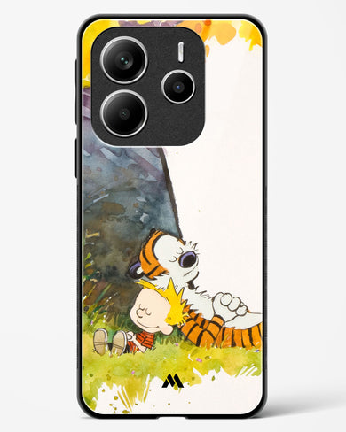 Calvin Hobbes Under Tree Glass Case Phone Cover (Xiaomi)
