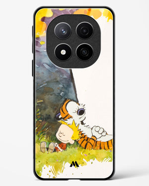 Calvin Hobbes Under Tree Glass Case Phone Cover (Xiaomi)