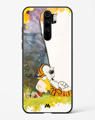 Calvin Hobbes Under Tree Glass Case Phone Cover-(Xiaomi)