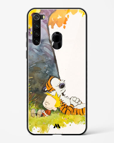 Calvin Hobbes Under Tree Glass Case Phone Cover-(Xiaomi)