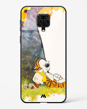 Calvin Hobbes Under Tree Glass Case Phone Cover-(Xiaomi)