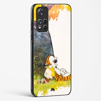 Calvin Hobbes Under Tree Glass Case Phone Cover (Xiaomi)