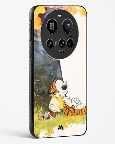 Calvin Hobbes Under Tree Glass Case Phone Cover (Xiaomi)