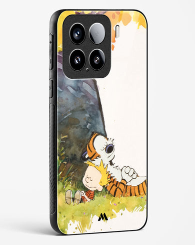 Calvin Hobbes Under Tree Glass Case Phone Cover (Xiaomi)
