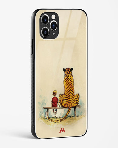 Calvin Hobbes Adolescence Glass Case Phone Cover (Apple)