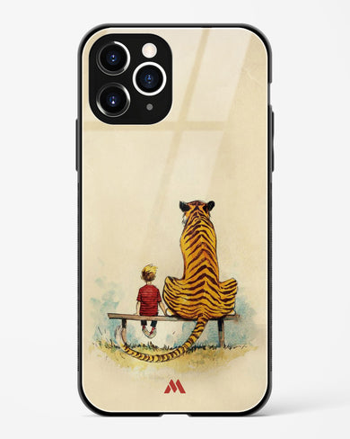 Calvin Hobbes Adolescence Glass Case Phone Cover (Apple)