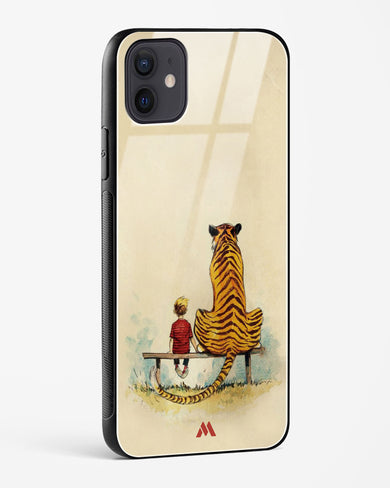 Calvin Hobbes Adolescence Glass Case Phone Cover (Apple)