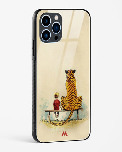 Calvin Hobbes Adolescence Glass Case Phone Cover (Apple)