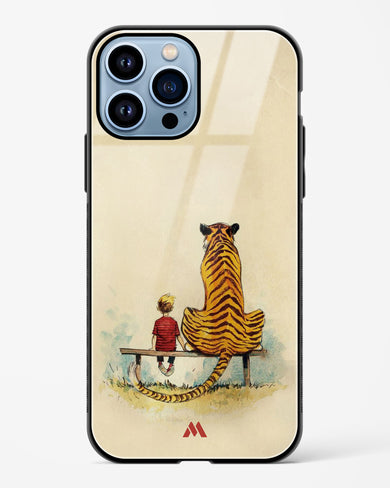 Calvin Hobbes Adolescence Glass Case Phone Cover (Apple)