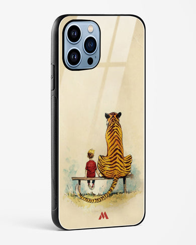 Calvin Hobbes Adolescence Glass Case Phone Cover (Apple)