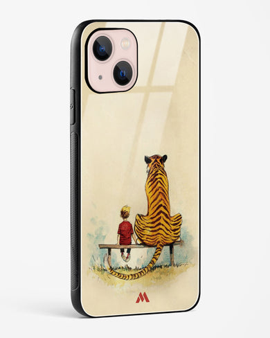 Calvin Hobbes Adolescence Glass Case Phone Cover (Apple)