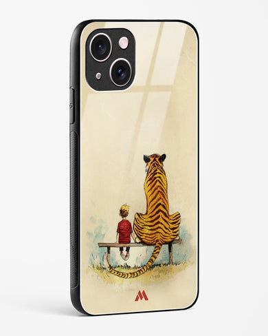 Calvin Hobbes Adolescence Glass Case Phone Cover (Apple)