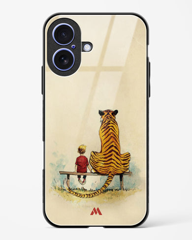 Calvin Hobbes Adolescence Glass Case Phone Cover (Apple)