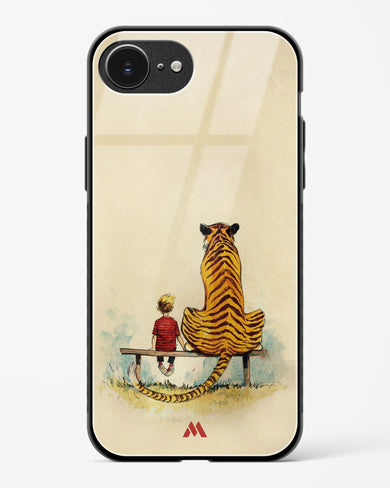 Calvin Hobbes Adolescence Glass Case Phone Cover (Apple)