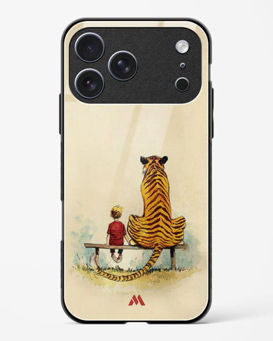 Calvin Hobbes Adolescence Glass Case Phone Cover (Apple)