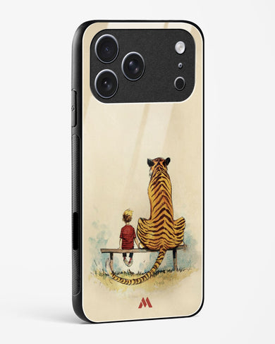 Calvin Hobbes Adolescence Glass Case Phone Cover (Apple)