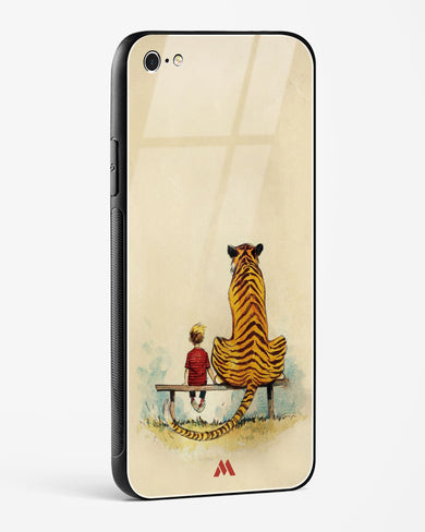 Calvin Hobbes Adolescence Glass Case Phone Cover (Apple)