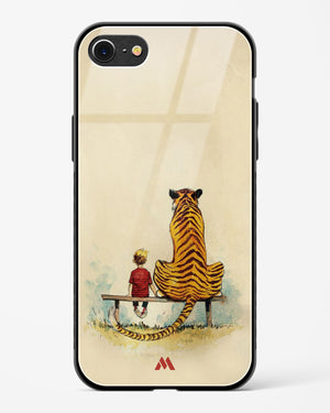 Calvin Hobbes Adolescence Glass Case Phone Cover (Apple)