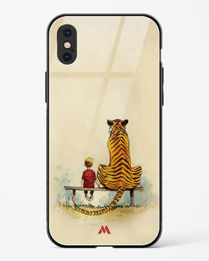 Calvin Hobbes Adolescence Glass Case Phone Cover (Apple)