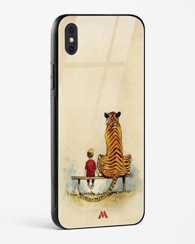 Calvin Hobbes Adolescence Glass Case Phone Cover (Apple)