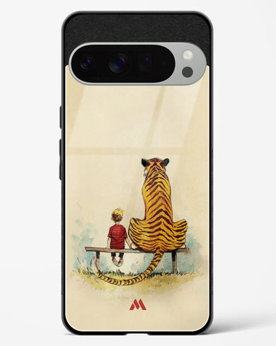 Calvin Hobbes Adolescence Glass Case Phone Cover (Google)