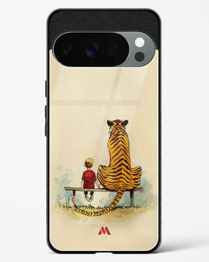 Calvin Hobbes Adolescence Glass Case Phone Cover (Google)
