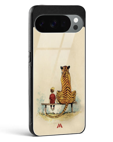 Calvin Hobbes Adolescence Glass Case Phone Cover (Google)