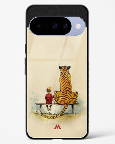 Calvin Hobbes Adolescence Glass Case Phone Cover (Google)