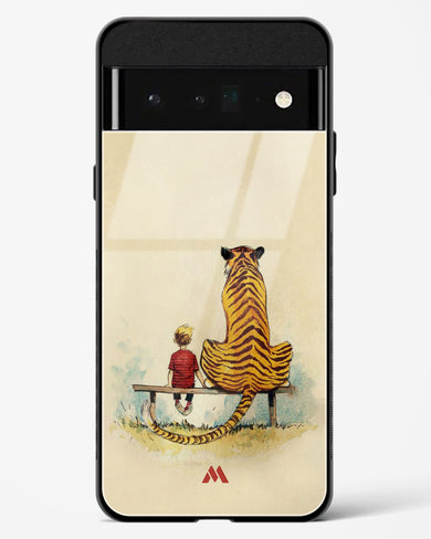 Calvin Hobbes Adolescence Glass Case Phone Cover (Google)