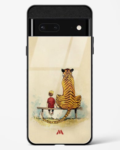 Calvin Hobbes Adolescence Glass Case Phone Cover (Google)