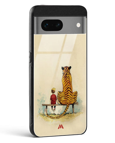 Calvin Hobbes Adolescence Glass Case Phone Cover (Google)