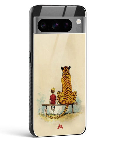 Calvin Hobbes Adolescence Glass Case Phone Cover (Google)