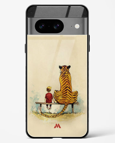 Calvin Hobbes Adolescence Glass Case Phone Cover (Google)