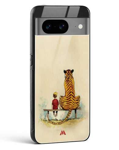 Calvin Hobbes Adolescence Glass Case Phone Cover (Google)