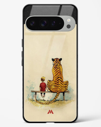 Calvin Hobbes Adolescence Glass Case Phone Cover (Google)