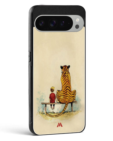 Calvin Hobbes Adolescence Glass Case Phone Cover (Google)