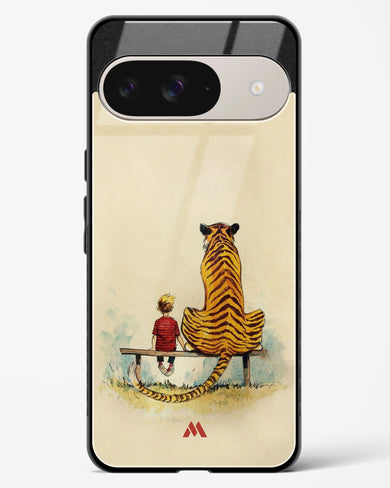 Calvin Hobbes Adolescence Glass Case Phone Cover (Google)