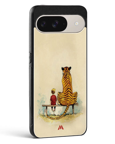 Calvin Hobbes Adolescence Glass Case Phone Cover (Google)