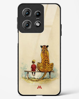 Calvin Hobbes Adolescence Glass Case Phone Cover (Motorola)