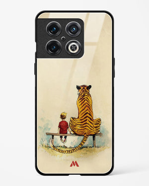 Calvin Hobbes Adolescence Glass Case Phone Cover-(OnePlus)