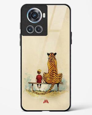 Calvin Hobbes Adolescence Glass Case Phone Cover (OnePlus)