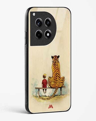 Calvin Hobbes Adolescence Glass Case Phone Cover (OnePlus)