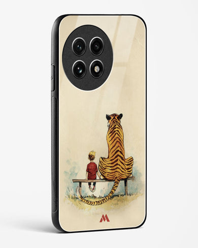 Calvin Hobbes Adolescence Glass Case Phone Cover (OnePlus)