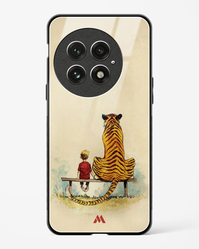 Calvin Hobbes Adolescence Glass Case Phone Cover (OnePlus)
